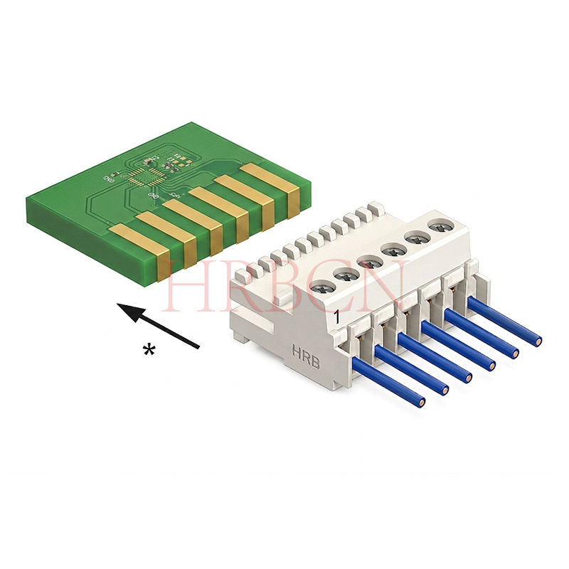 RAST 5 IDC Direct Mating PCB Connector Diagram RAST 5 IDC Direct Mating PCB csatlakozó diagram