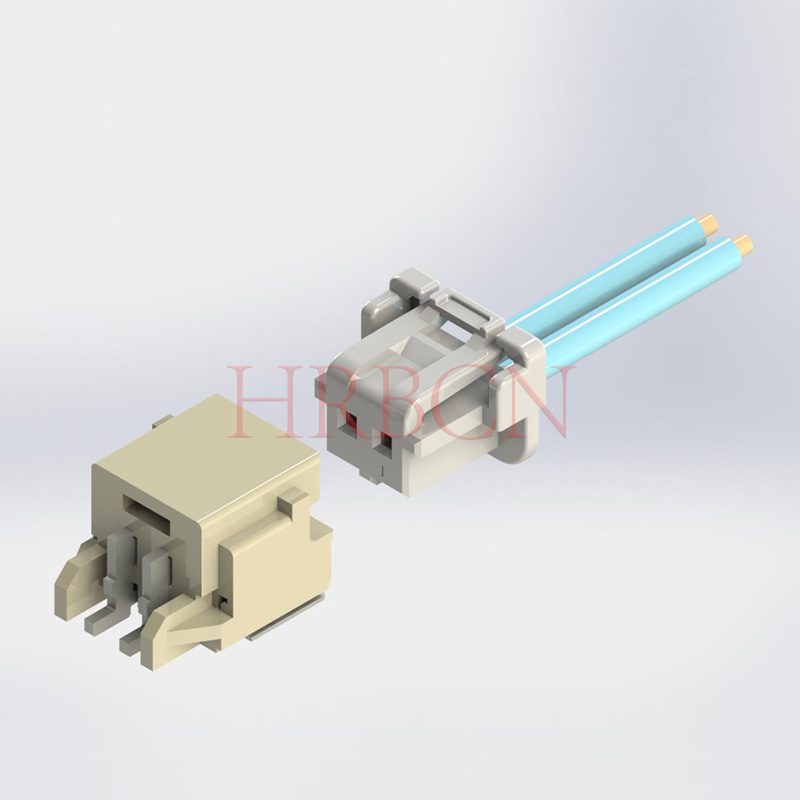 2,0 mm-es osztású vízszintes csat SMT M20046