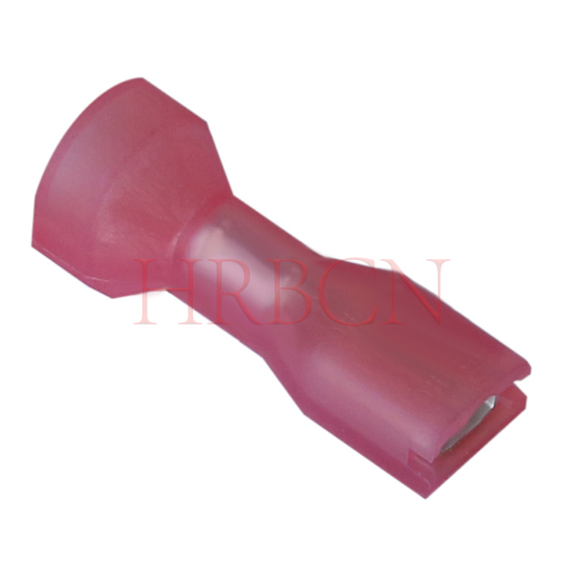 2,8 mm (0,110') egyenes szigetelt csatlakozóaljzat AWG22-18 0,32-0,82 mm² 